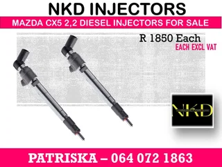 Mazda Cx5 2.2 Diesel Injectors For Sale