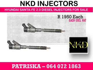 Hyundai Santa -fe 2.0 Diesel Injectors For Sale