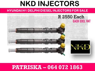 Hyundai H1 Delphi Diesel Injectors For Sale