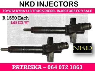 Toyota Dyna 14b Diesel Injectors For Sale
