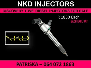 Dicovery Tdv 6 Diesel Injectors For Sale