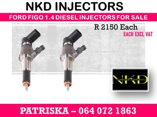 Ford Figo 1.4 Diesel Injectors For Sale