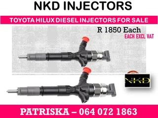 Toyota Hilux Diesel Injectors For Sale