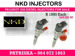 Peugeot 206 1.4 Diesel Injectors For Sale