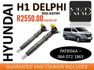 Hyundai H1 Delphi Diesel Injectors For Sale