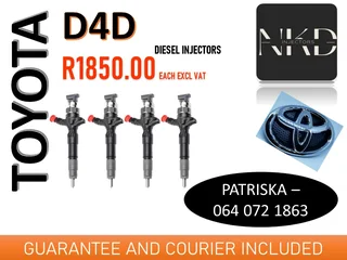 Toyota D4d Diesel Injectors For Sale