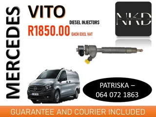 Mercedes Vito Diesel Injectors For Sale