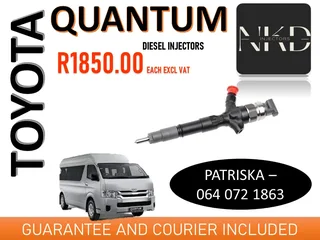 Toyota Quantum Diesel Injectors For Sale