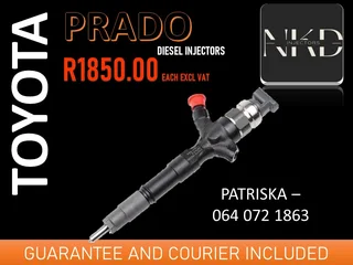 Toyota Prado Diesel Injectors For Sale