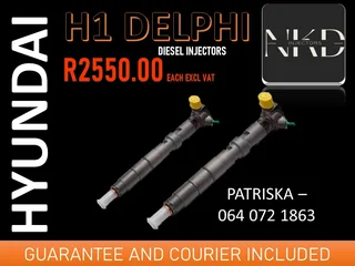 Hyundai H1 Delphi Diesel Injectors For Sale