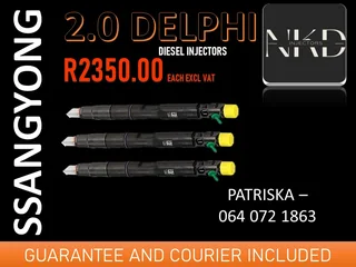 Ssangyong 2.0 Diesel Injectors For Sale