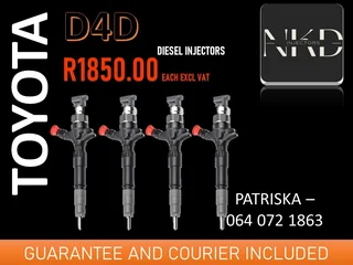 Toyota D4d Diesel Injectors For Sale