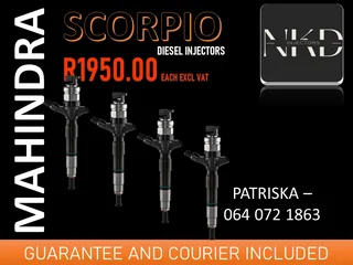 Mahindra Scorpio Diesel Injectors For Sale