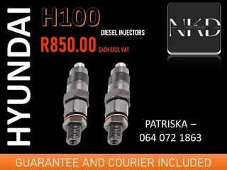 Hyundai H100 Diesel Injectors For Sale