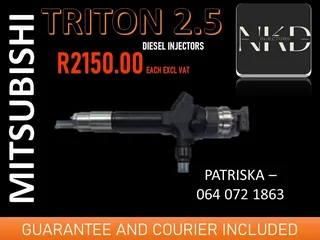 Mitsubishi Triton 2.5 Diesel Injectors For Sale