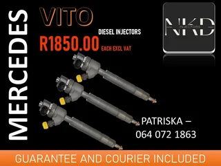 Mercedes Vito Diesel Injectors For Sale