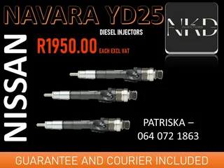Nissan Navara Yd25 Diesel Injectors For Sale