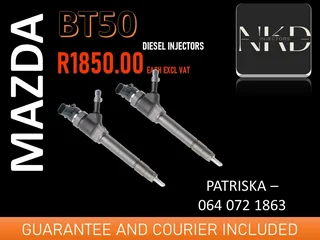 Mazda Bt50 Diesel Injectors For Sale