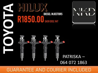 Toyota Hilux Diesel Injectors For Sale