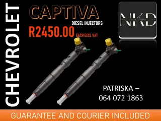 Chevrolet Captiva Diesel Injectors For Sale
