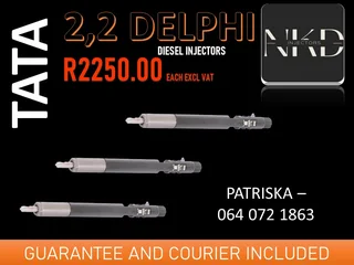 Tata 2.2 Diesel Injectors For Sale