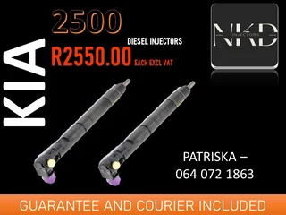 Kia 2500 Diesel Injectors For Sale