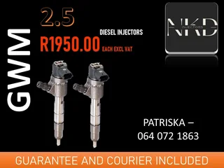 Gwm 2.5 Diesel Injectors For Sale
