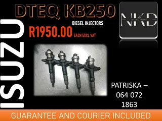 Isuzu Dteq Kb250 Diesel Injectors For Sale