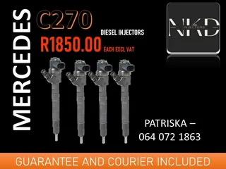 Mercedes C270 Diesel Injectors For Sale
