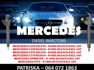 Mercedes Dieselinjectors For Sale