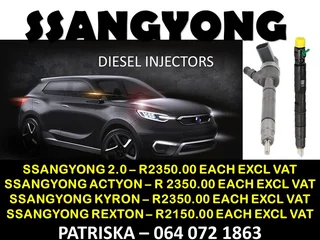Ssangyong Diesel Injectors For Sale
