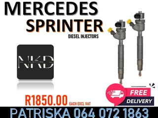 Mercedes Sprinter Diesel Injectors For Sale