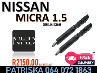 Nissan Micra 1.5 Diesel Injectors For Sale