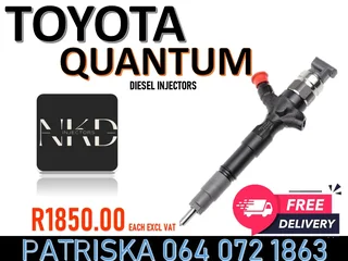 Toyota Quantum Diesel Injectors For Sale