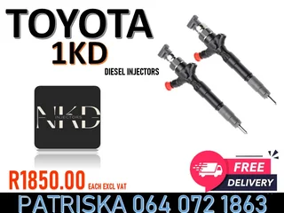 Toyota 1kd Diesel Injectors For Sale