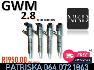 Gwm 2.8 Diesel Injectors For Sale