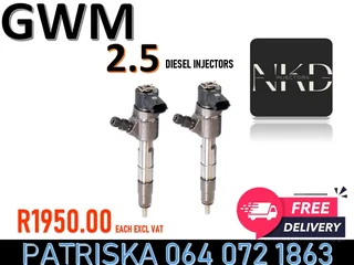 Gwm 2.5 Diesel Injectors For Sale
