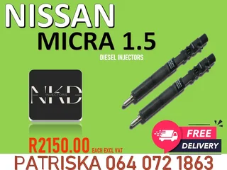 Nissan Micra 1.5 Diesel Injectors For Sale