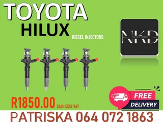 Toyota Hilux Diesel Injectors For Sale