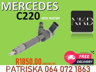 Mercedes C220 Diesel Injectors For Sale