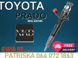 Quality Diesel Injectors ,tested And Guaranteed For Toyota Prado