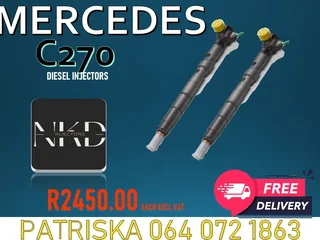 Quality Diesel Injectors,tested And Guaranteed For Mercedes C270