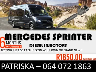 Mercedes Sprinter Diesel Injectors For Sale