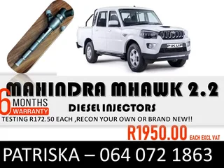 Mahindra Mhawk 2.2 Injectors For Sale