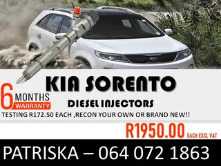 Kia Sorento Diesel Injectors For Sale