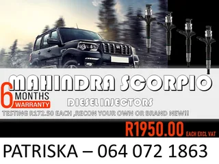Mahindra Scorpio Diesel Injectors For Sale