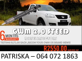 Gwm 2.0 Steed Diesel Injectors For Sale