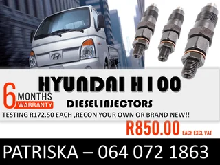 Hyundai H100 Diesel Injectors For Sale