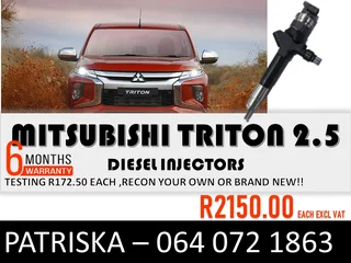Mitsubishi Triton 2.5 Diesel Injectors For Sale