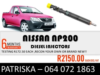 Nissan Np200 Diesel Injectors For Sale